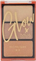 MUA Glow Hightlight Kit - Golden Delights