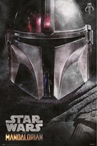 Grupo Erik Star Wars The Mandalorian Helmet  Poster - 61x91,5cm