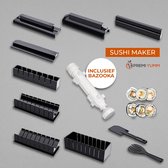 Premi Yumm Sushi Maker – Sushi Set – MEGA SET XXL - Sushi Bazooka & Sushi Kit –  11 Delige Sushi Kit – Alle Sushi Benodigdheden – Sushi Go - Sushi Servies - Inclusief handleiding