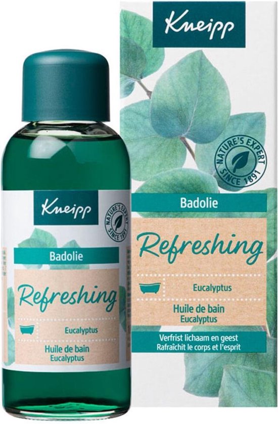 6x Kneipp Badolie Refreshing Eucalyptus 100 ml - Kneipp