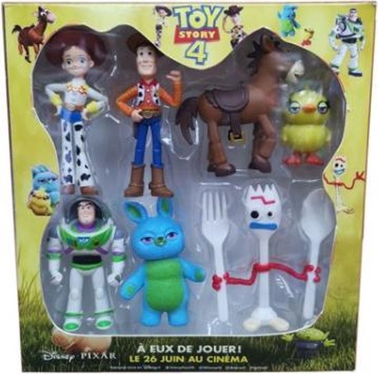 onderwijs alleen Transistor Toy Story 4 - Woodie - Jessie - Buzz Lightyear- Figuren set - Disney -  Pixar... | bol.com