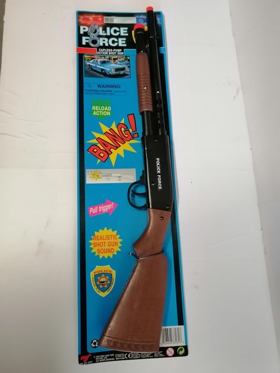 Police force Action gun shot speelgoed geweer | bol.com