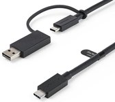 Cable USB C Startech USBCCADP Black