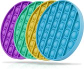 Pop it Fidget Toy Regenboog Combi - Pop it Fidget Toy Goedkoop - Pop it Fidget Toy Set - Pop It Fidget Toy Goedkoop - Pop It Paars - Pop It Goedkoop - Pop It Rond - Fidget Toys pakket goedkoo