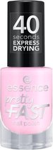 Essence Pretty Fast Nail Polish nagellak 5 ml Roze Glans