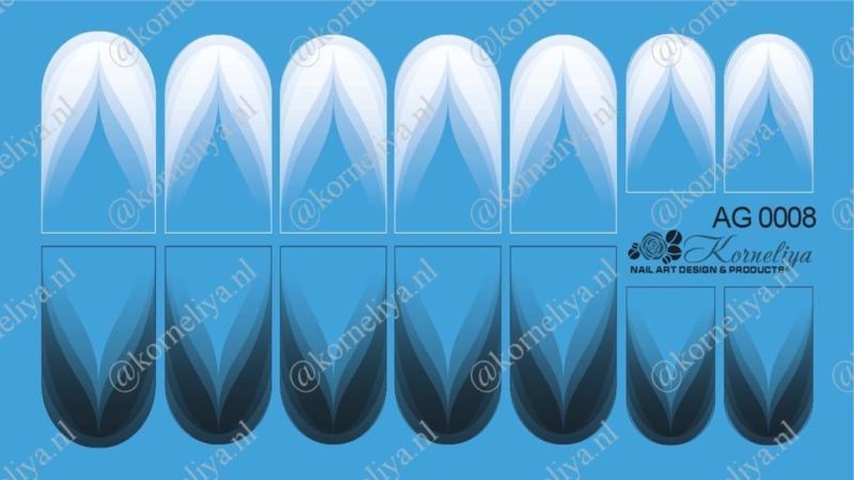 Goedkoopste Korneliya Airbrush Waterdecal AG 0008 combi