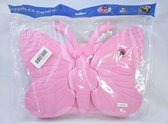 Tablet hoes / standaard Vlinder roze voor iPad 2, 3 en 4