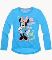 Disney Minnie Mouse longsleeve - blauw - maat 92