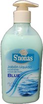 S'nonas - Vloeibare handzeep - Blue Fresh Gezonde Huid - 6 x 500 ml - Voordeelset