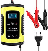 Volledige Automatische Acculader met Puls Reparatie Mode - 12V 6A - ZYX-J10
