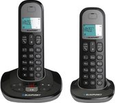 Blaupunkt Option TAM Duo Dect telefoon - Zwart