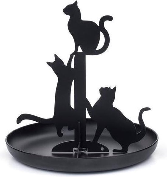 Porte-bijoux chat noir Kikkerland