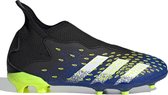 adidas adidas Predator Freak .3 Laceless FG Sportschoenen - Maat 38 2/3 - Unisex - blauw/geel/zilver/zwart