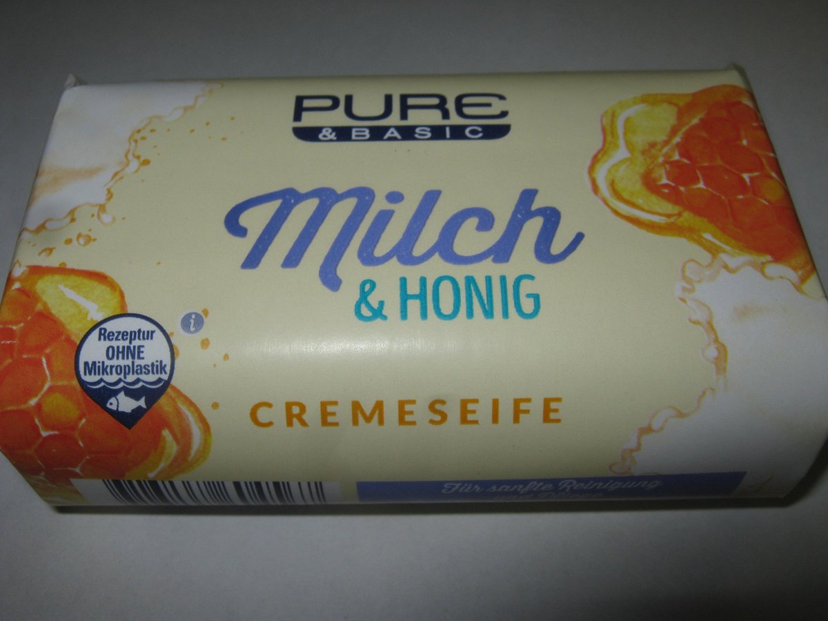 Melk en Honingzeep 150 grams stuk creme basic handzeep
