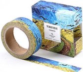 Vincent van Gogh Washi Tape | Korenveld met Kraaien Schilderij | Washi Tape | Bullet Journal | Journalling | Journaling