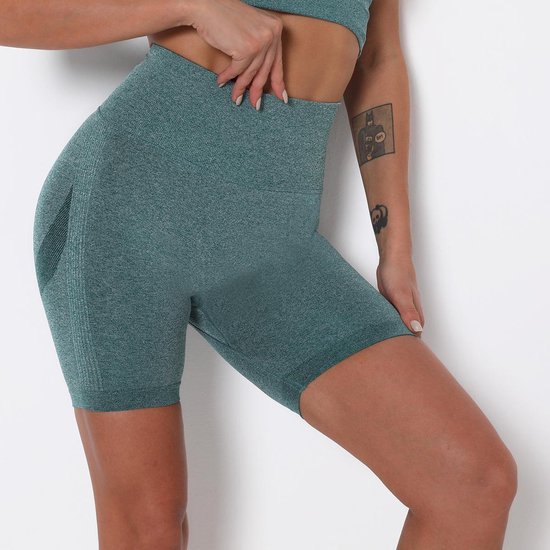 Sportshort Dames Rood Seamless - Pursue Fitness (Let op: valt klein) Adapt