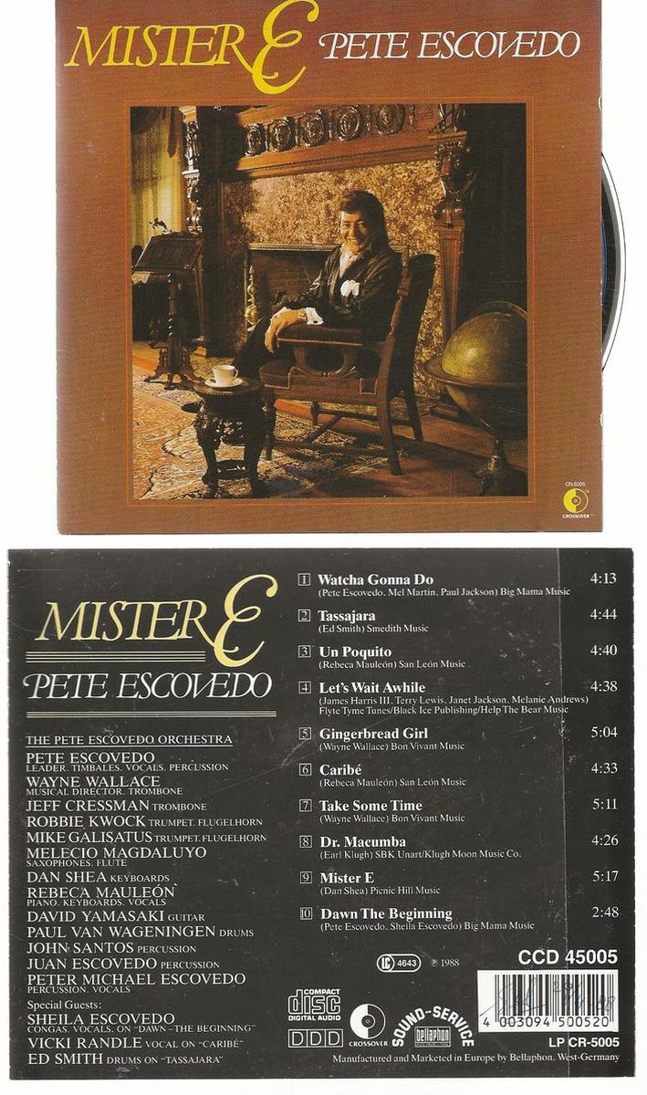 Pete Escovedo - Mister E