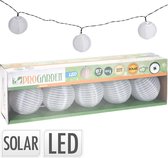 Solar LED lampionnen - 10 stuks wit