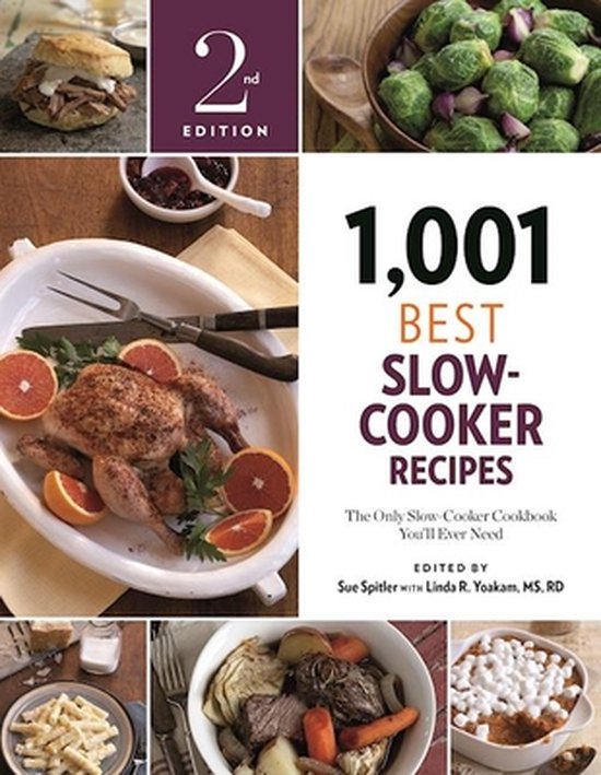 1,001 Best Slowcooker Recipes, Sue Spitler 9781572842076 Boeken