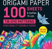 Origami Paper 100 sheets Tie-Dye Patterns 6 inch (15 cm)