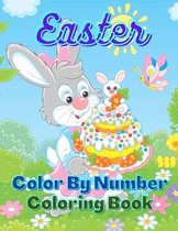 Easter Color By Number Coloring Book