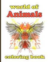 world of Animals coloring book