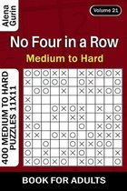 No Four in a Row puzzle book for Adults