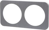 Afdekraam - Igna Jura - 2-voudig - Rond - Aluminium - Zilver