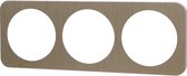 Afdekraam - Igory Jura - 3-voudig - Rond - Aluminium - Goud