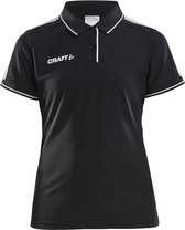 Craft Pro Control Sport Poloshirt, dames, Zwart/wit