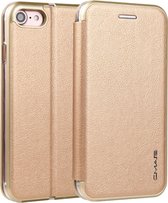 Voor iPhone 6 Plus & 6s Plus CMai2 Linglong Series PC + PU horizontale flip lederen tas met houder en kaartsleuf (goud)