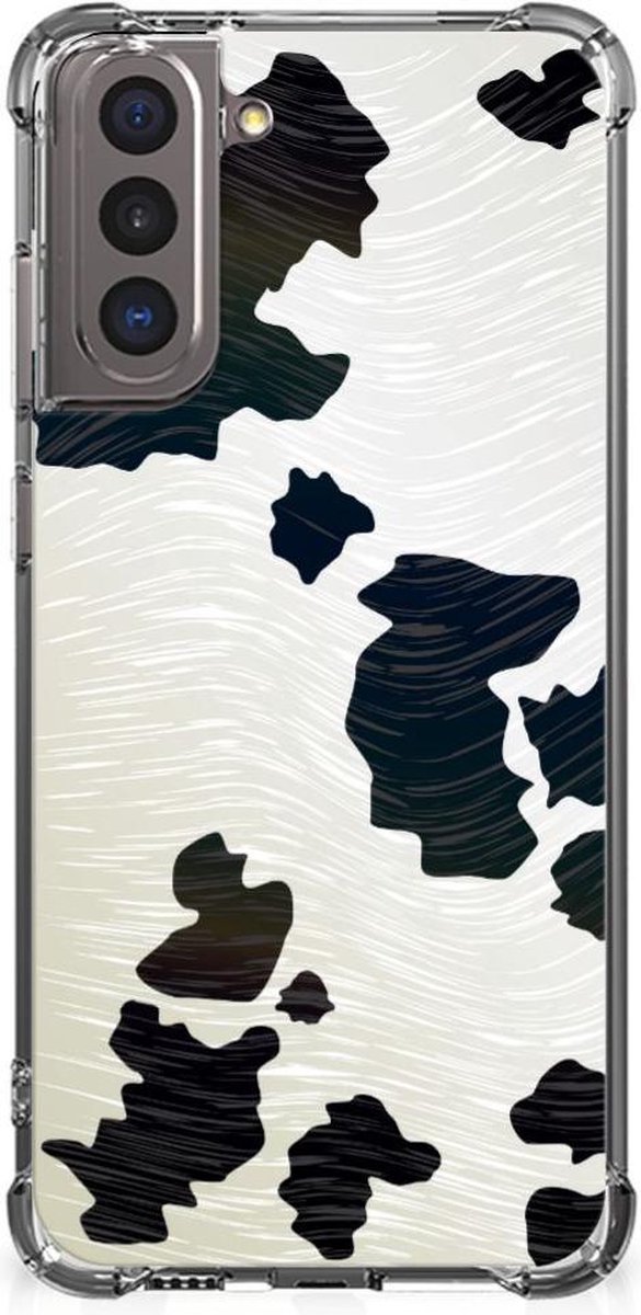 Samsung Galaxy S21 Case Anti-shock Koeienvlekken