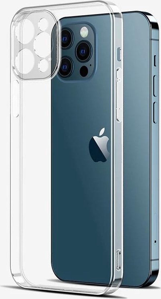 Iphone 12 hoesje – Iphone Cover – Telefoonhoesje – Shock Proof – Telefoon beschermer - transparant