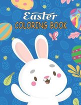 Easter Coloring Book: Funny Easter Coloring Book for Kids Ages 4-8