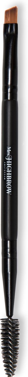 MRS.HIGHBROW - Brush Black/Silver S - 1.00 st - brow brush