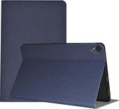 Voor Alldocube iPlay 40 Business horizontale flip lederen beschermhoes met houder (blauw)