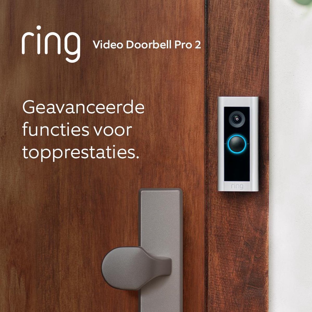 Ring Video Deurbel Pro 2 Plug-In - Slimme deurbel - 1536p HD-video -  3D-bewegingsdetectie | bol.com