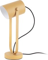 Leitmotiv Snazzy - Tafellamp - Ijzer - 41,5x13x13cm - Geel (Mosterdgeel)