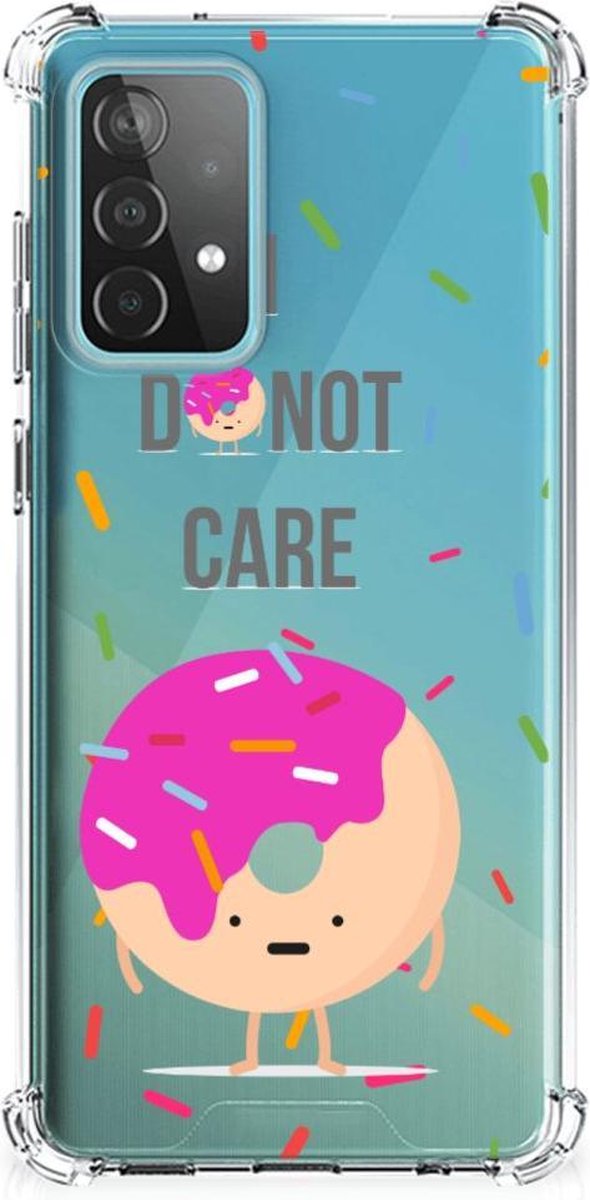 Samsung Galaxy A52 4G/5G Beschermhoes Donut Roze