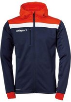 Uhlsport Offense 23 Multi Hood Jacket Marine-Rood-Wit Maat XL
