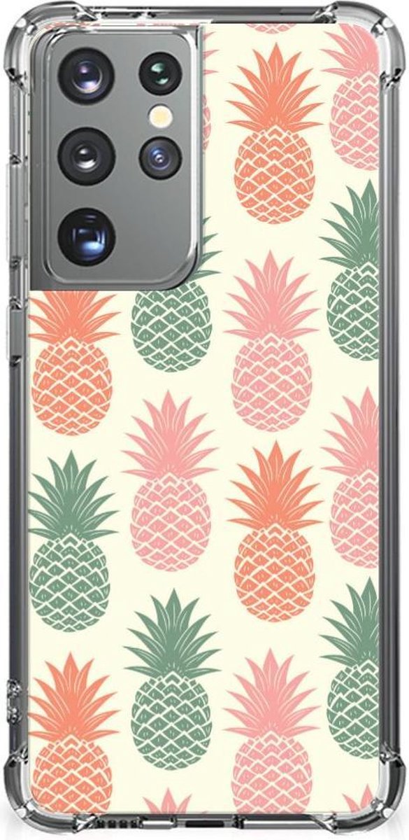 Samsung Galaxy S21 Ultra Beschermhoes Ananas