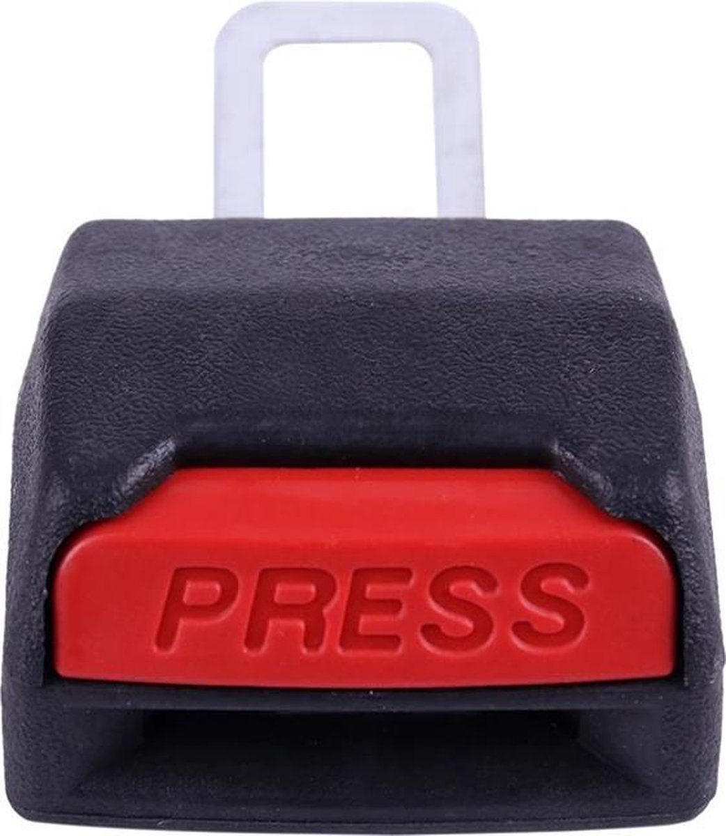 Rudenlos 5pcs butée de ceinture de sécurité de voiture espacement limite  boucle clip retenue bouton d'arrêt 