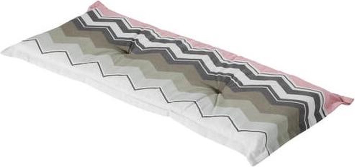 Madison - Bankkussen - Chris Pink - 150x48cm - Roze - Tuinbank Kussen - Buitenbank