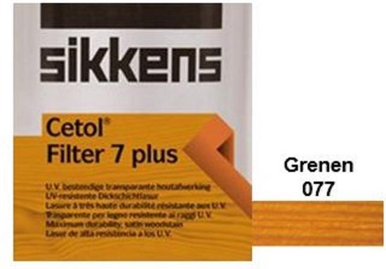 Sikkens Cetol Filter 7 plus 1l grenen 077 | bol.com