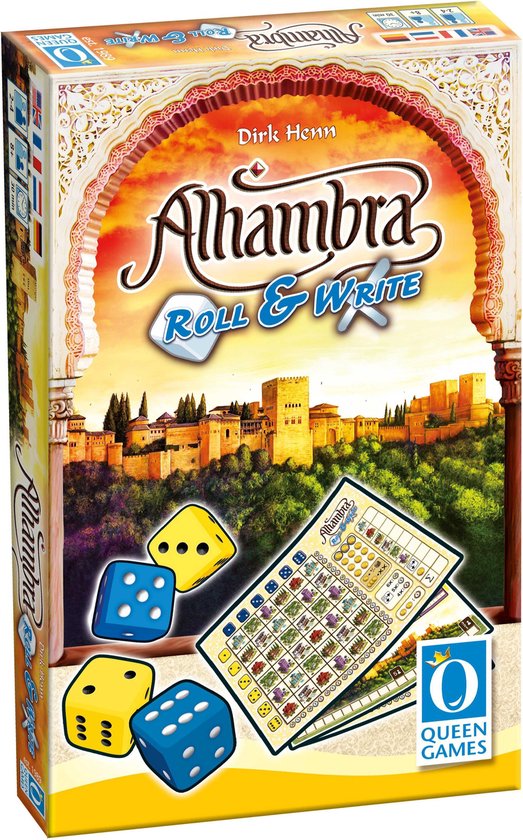 Afbeelding van het spel Alhambra Roll & Write - Queen Games