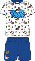 Paw Patrol Kinder Shortama Zomerset Maat 98 Wit