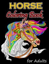 Horse Coloring Book for Adults