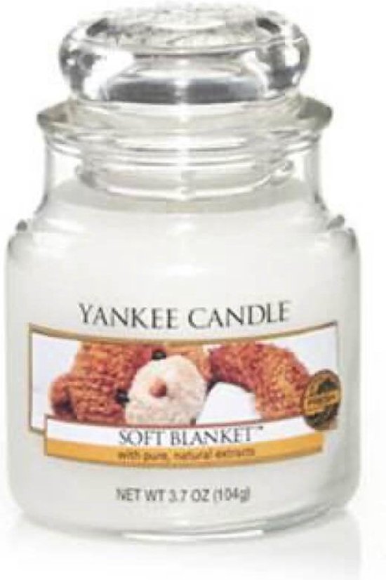 Yankee Candle Geurkaars Small Soft Blanket 9 cm / ø 6 cm