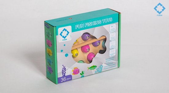 Houten Visspel – Speelgoed Kinderen – Magnetisch | Games | bol.com