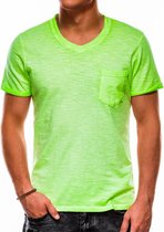 Heren - T-shirt - S1053 - Groen